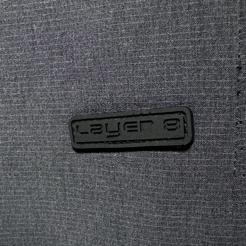 Layer 8 Men's Gray/Black Shorts - Picture 2 of 5